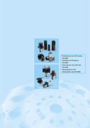 • Portautensili per torni CNC secondo DIN 69880 • Toolholders for