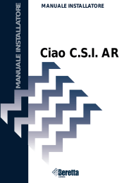 Caldaia Beretta Ciao C.S.I. AR - schede