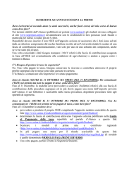 ISCRIZIONI AD ANNI SUCCESSIVI AL PRIMO Devo iscrivermi al