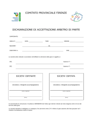 dich accettazione arbitro di parte