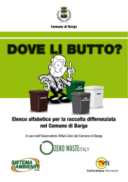 dove li butto? - Comune di Barga