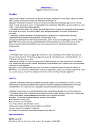 “STRADANDO….” Progetto di Educazione Stradale PREMESSA L
