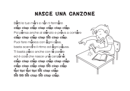 nasce una canzone