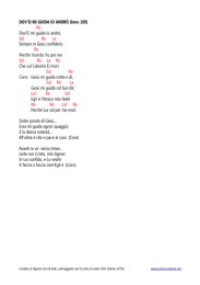 DOV`EI MI GUIDA IO ANDR&Ograve;