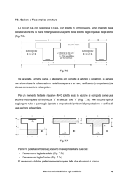 7.3. Sezione a T a semplice armatura Le travi in c.a. con sezione a T