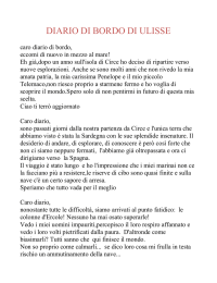 DIARIO DI BORDO DI ULISSE