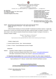 Nota del 8/3/2016 - Ambito Territoriale per la provincia di Bari