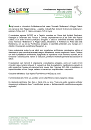 Luigi Lavorato si è laureato in Architettura con lode presso l