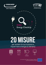 per aiutare la tua impresa a risparmiare energia (e denaro)