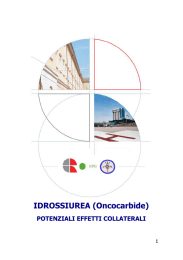 IDROSSIUREA (Oncocarbide) - potenziali effetti collaterali