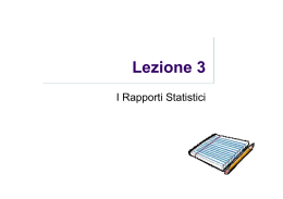 Lezione 3