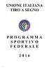 Programma Sportivo Federale 2016