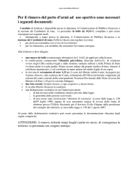 Per il rinnovo del porto d`armi ad uso sportivo sono necessari i