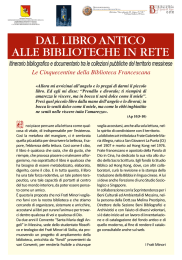 «Allora mi avvicinai all`angelo e lo pregai di darmi il piccolo libro. Ed