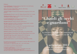 “Chiudi gli occhi e guardami”