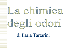 La chimica degli odori