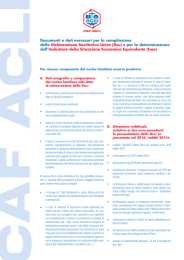 Documenti e dati necessari per la compilazione