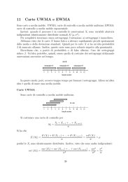 11 Carte UWMA e EWMA