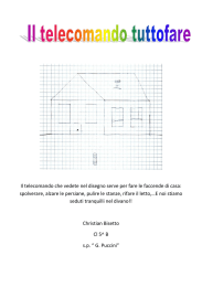 Il telecomando che vedete nel disegno serve per fare le faccende di