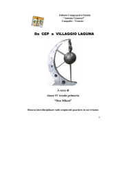 Da CEP a VILLAGGIO LAGUNA - A. Gramsci