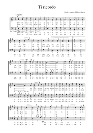 Ti ricordo - Marco Maiero