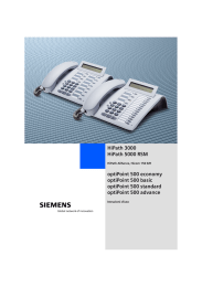 Manuale Siemens OptiPoint 500