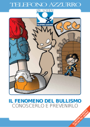 Il fenomeno del bullismo