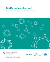 "Muffa nelle abitazioni", opuscolo UFSP, ASI, APF, SVIT