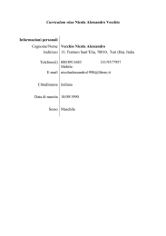 Curriculum VECCHIO - Portale dei Docenti