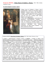 Francesco HAYEZ, Ultimo Bacio di Giulietta e Romeo, 1823, Villa