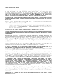 Gentile Signora, Egregio Signore