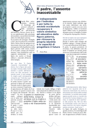 APPROFONDIMENTO Il padre, l`assente inaccettabile
