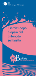 Esercizi dopo biopsia del linfonodo sentinella