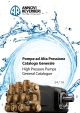 Pompe ad Alta Pressione Catalogo Generale High Pressure Pumps