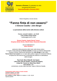 “Fanno finta di non esserci”