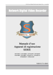 H.264 Network Digital Video Recorder Manuale D`uso – www.setik.biz