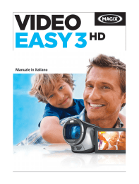 Benvenuto in MAGIX Video easy