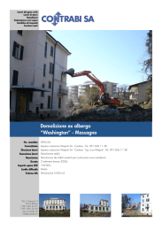 Demolizione albergo Washington, Massagno