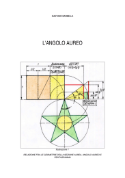 La sezione aurea e l`angolo aureo