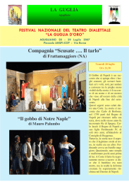 Scusate …. Il tarlo - Associazione La Guglia