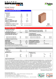 Scheda Tecnica Tramezza 8