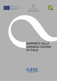 Rapporto sulla Garanzia Giovani in Italia