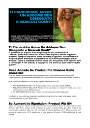 Ti Piacerebbe Avere Un Addome Ben Ti Piacerebbe