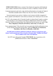 ENRICO MUCCIOLI inizia a suonare il Sax Soprano da ragazzino