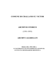 Archivio storico del Comune di Challand-Saint-Victor