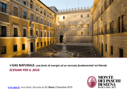 Diapositiva 1 - Monte dei Paschi di Siena