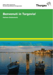 Benvenuti in Turgovia! - Kanton Thurgau Formular Center