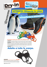 ATTENTO! Ghiaccio in città! - Calze Sportive TRS International