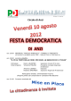 festa democratica di anzi - Sito Ufficiale del PD della Basilicata