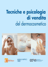 Tecniche e psicologia di vendita del